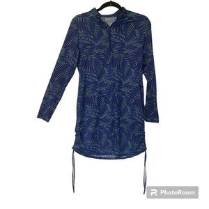 Zuda Womens Dress S Active Wear Long Sleeve Ruched Quarter Zip Leisure Short QVC